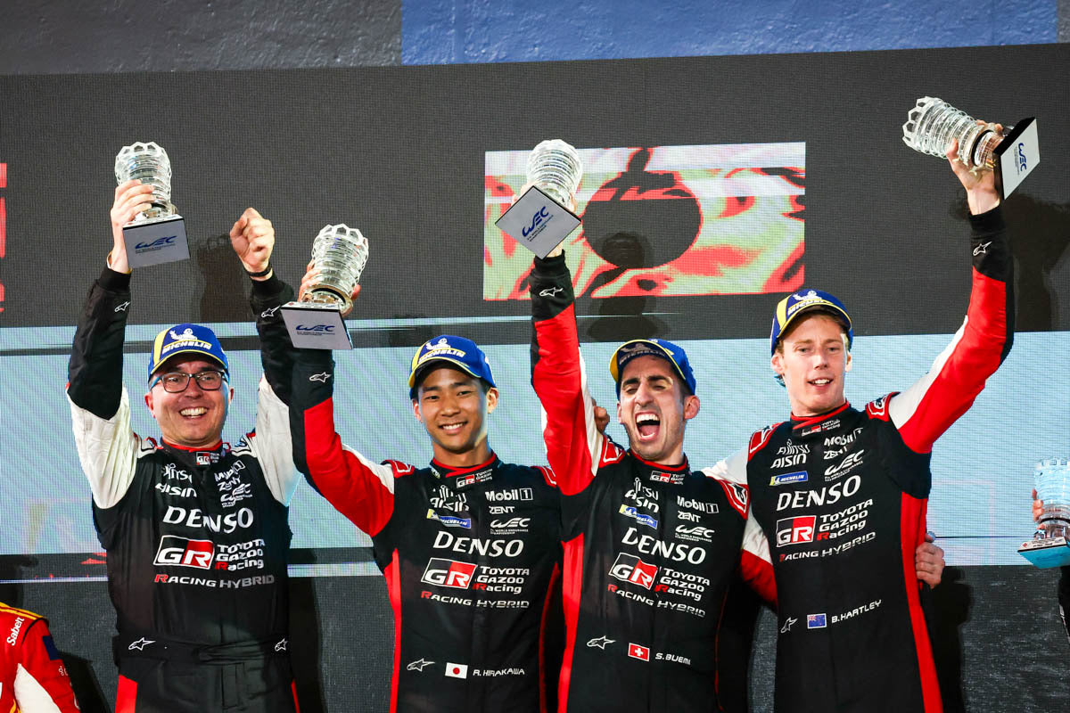 Image 385944387919 SEBASTIEN BUEMI, BRENDON HARTLEY AND RYO HIRAKAWA WIN WORLD ENDURANCE CHAMPIONSHIP 8 HOURS OF BAHRAIN, AND THE 2024 MANUFACTURERS TITLE
