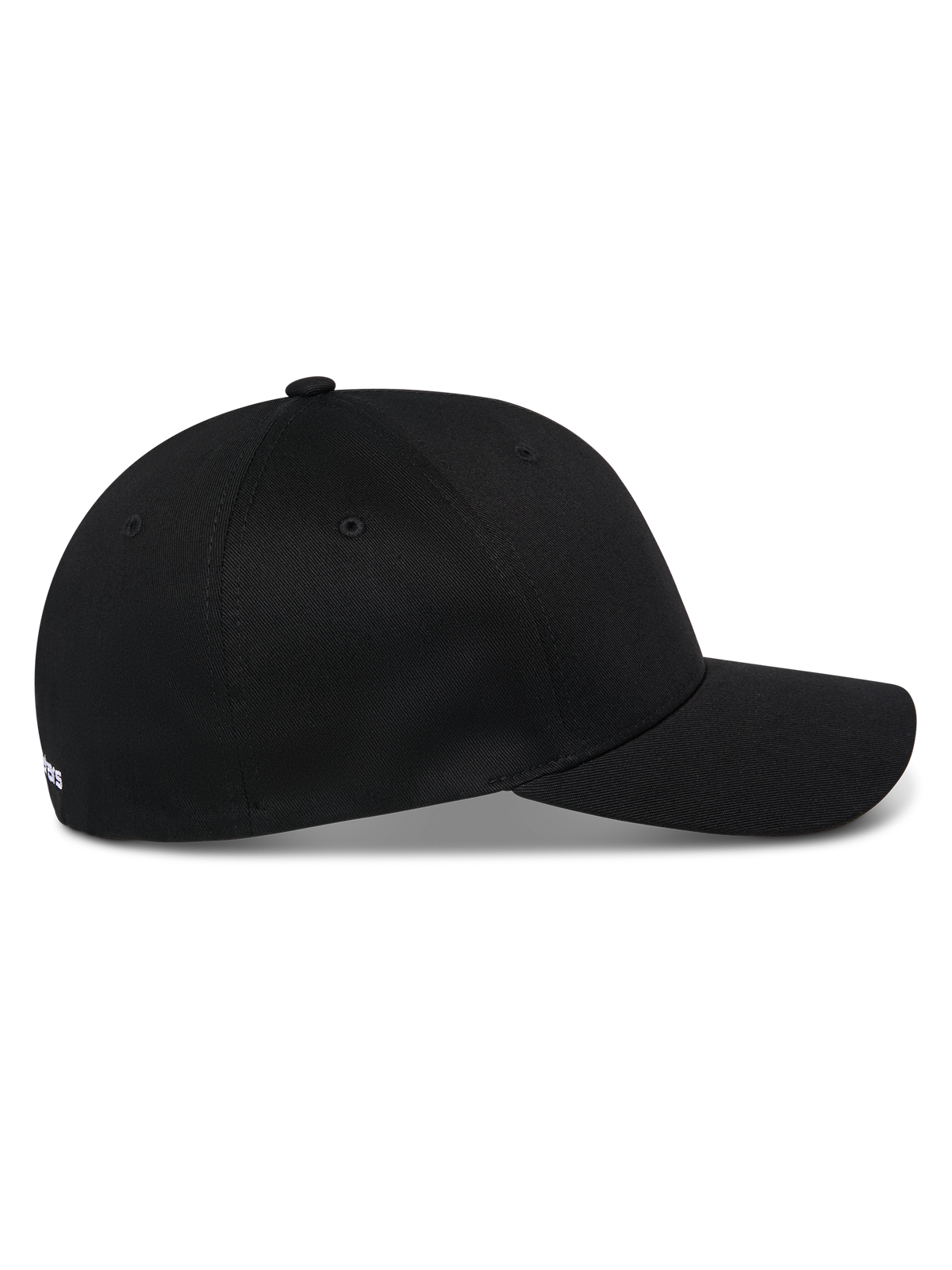 Gorra Alpinestars Corp Shift Multi, gorra de béisbol negra, perfil lateral, visera curva, corona estructurada, sarga elástica, ropa casual de motorsport
