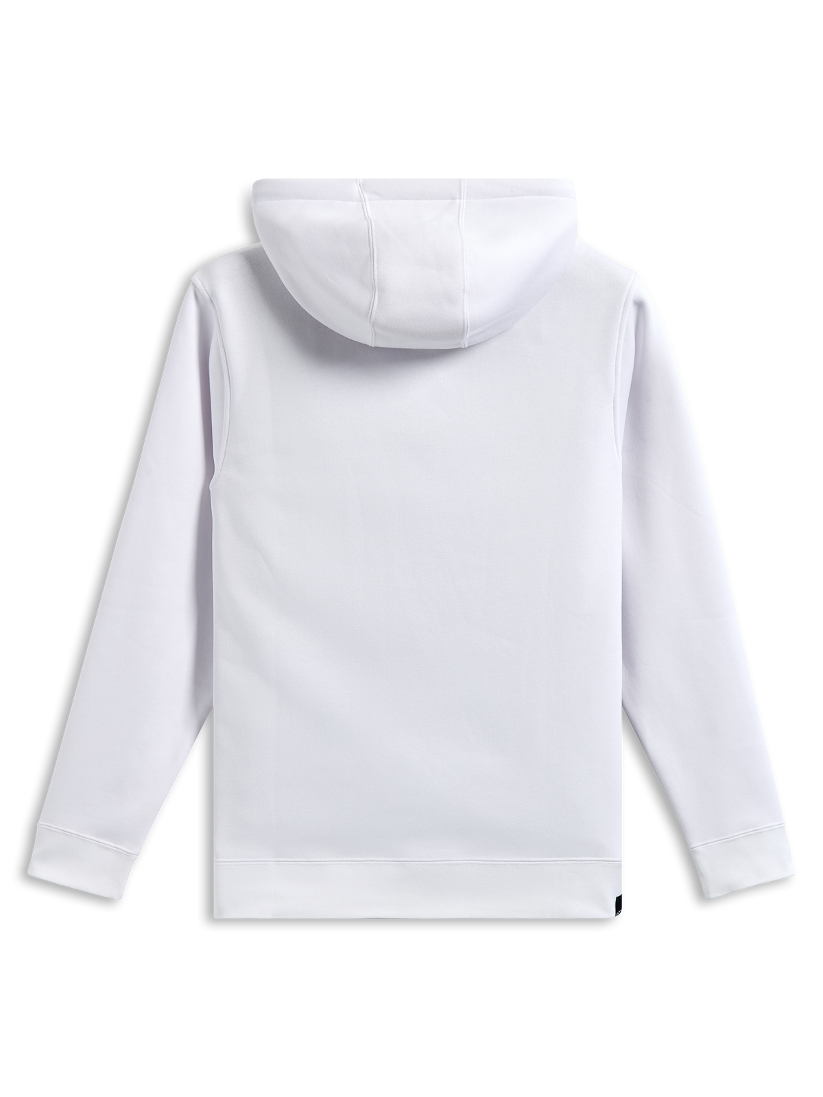 Sudadera con capucha Alpinestars Blaze V3, vista posterior, blanco sólido, sudadera de forro polar, manga larga con puños y dobladillo de canalé, ropa deportiva casual