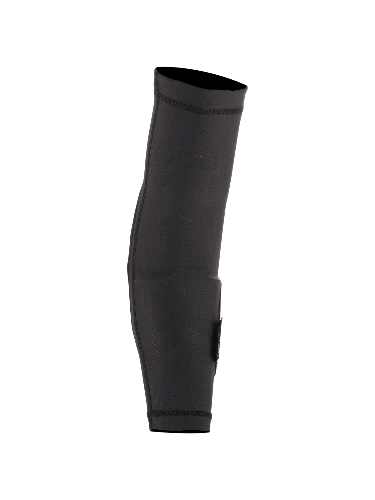 Alpinestars Youth Paragon Lite Elbow Protectors, protectores de codo para ciclismo, negro, manga de malla transpirable con textura perforada, construcción ligera y flexible para protección todoterreno juvenil.