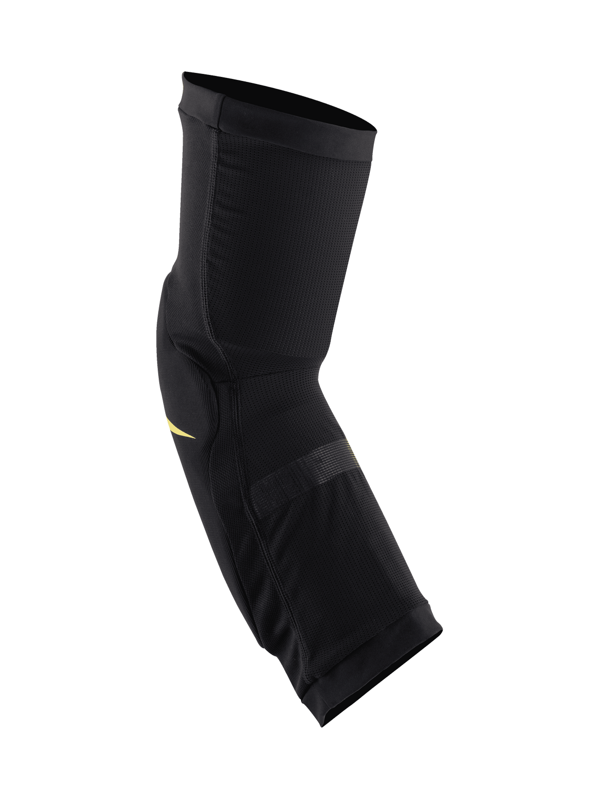 Protectores de rodilla Alpinestars Paragon Plus, negro y amarillo ácido, rodilleras ligeras tipo slip-on con malla elástica transpirable, diseño ergonómico preformado para ciclismo de montaña y protección todoterreno