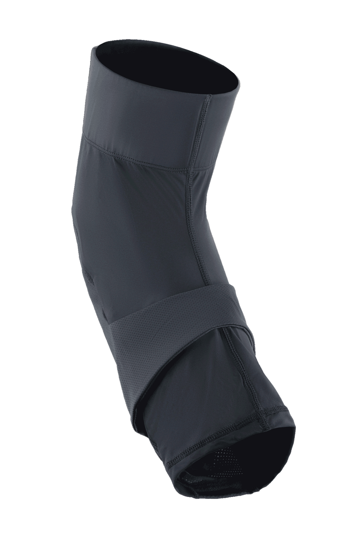 Alpinestars A-Motion Plasma Pro Knee Protector, rodillera de MTB, negro, manga fácil de poner con diseño ergonómico precurvado, cuenta con una banda de compresión central y paneles de malla elástica transpirable