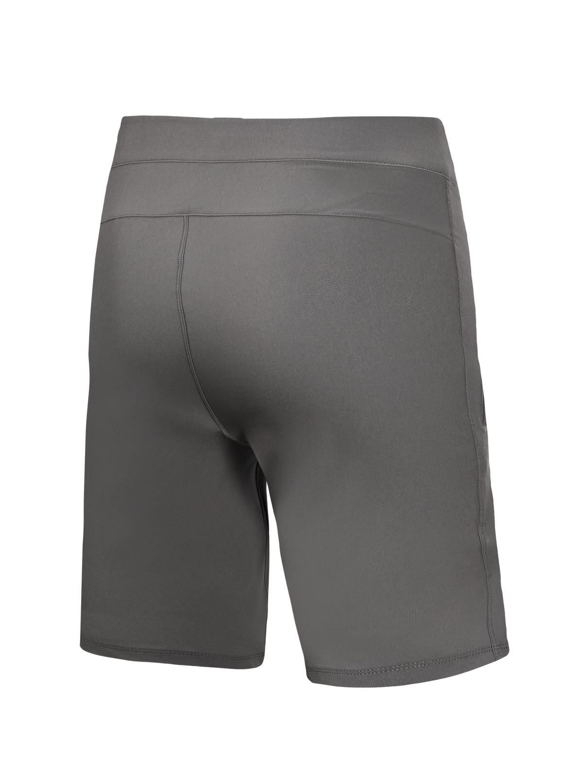 Pantalones cortos grises A-Dura Ride Liner, vista trasera, diseño técnico elástico en 4 direcciones para MTB.