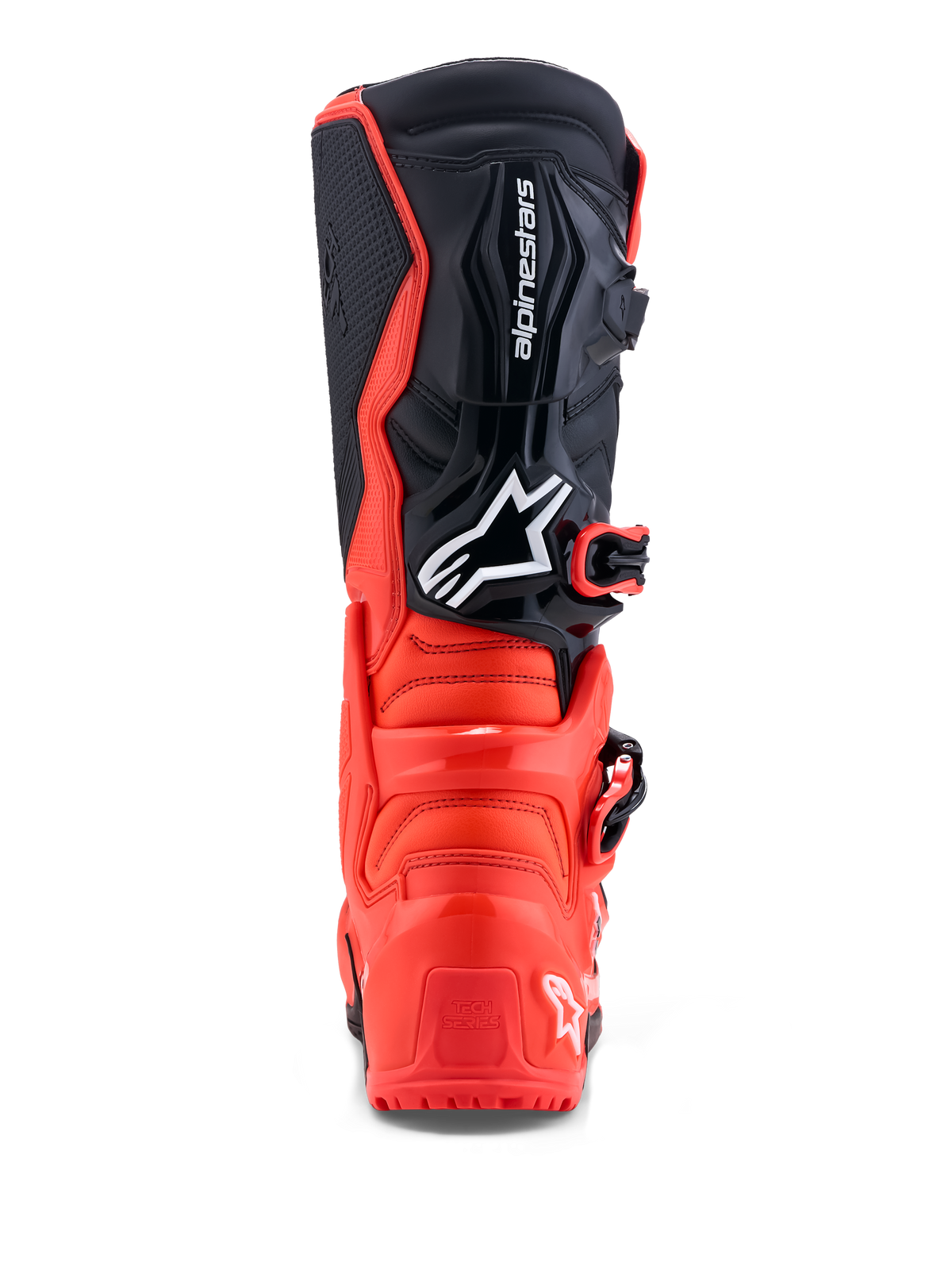 Alpinestars Tech 7 Enduro, botas de moto para enduro, rojas y negras, con refuerzos de TPU para protección todoterreno