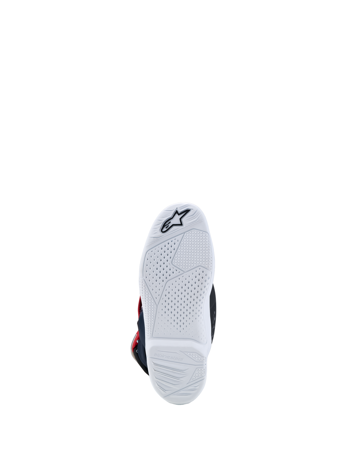 Alpinestars Tech 7S Juvenil, suela de bota para motocross, blanca, de alto agarre y reemplazable, diseñada para pilotos jóvenes