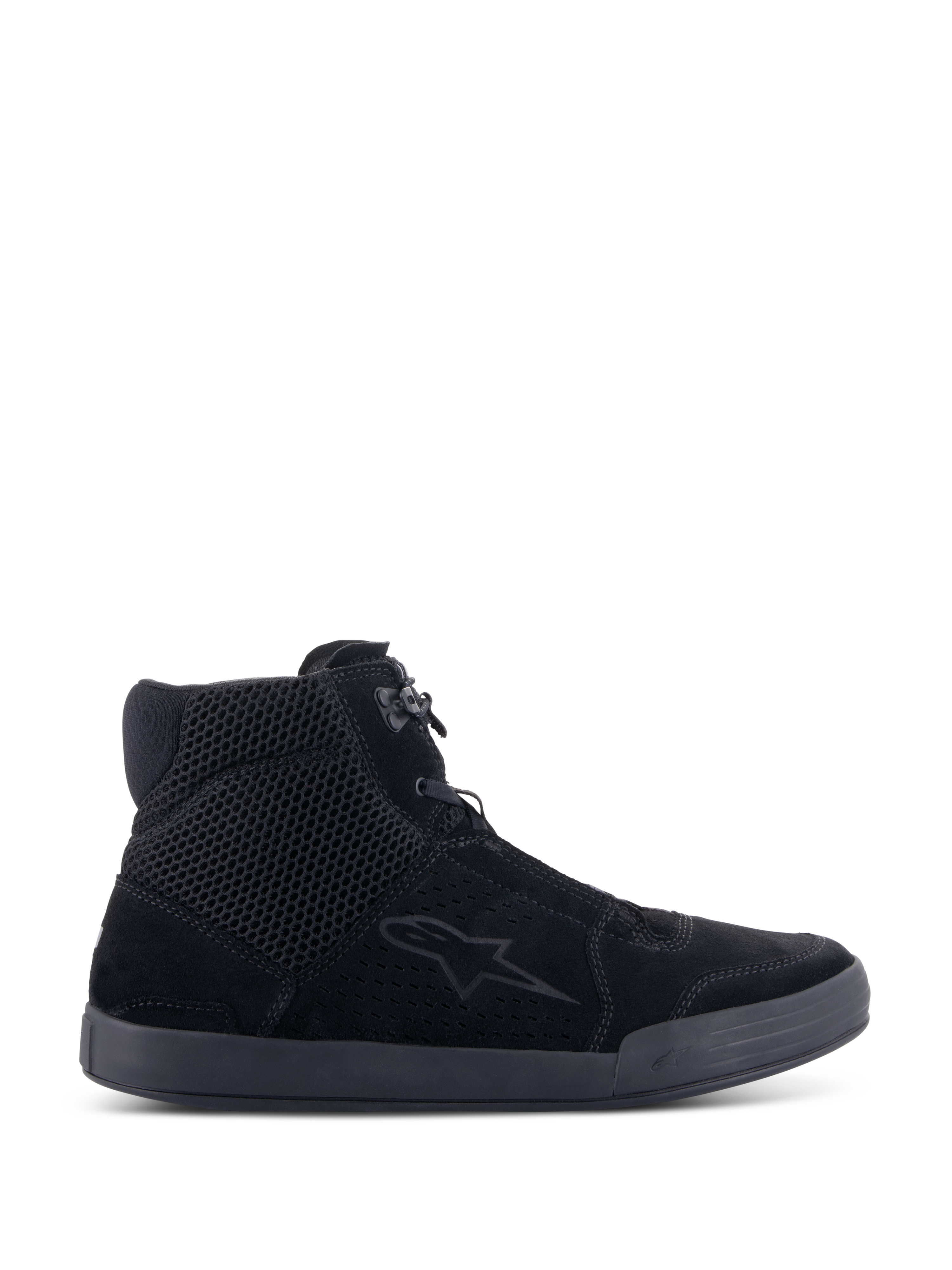 BLACK CHROME Ver.  100％ ＆ 400％ Chrome Air - Zapatos de Moto Negro | Alpinestars®
