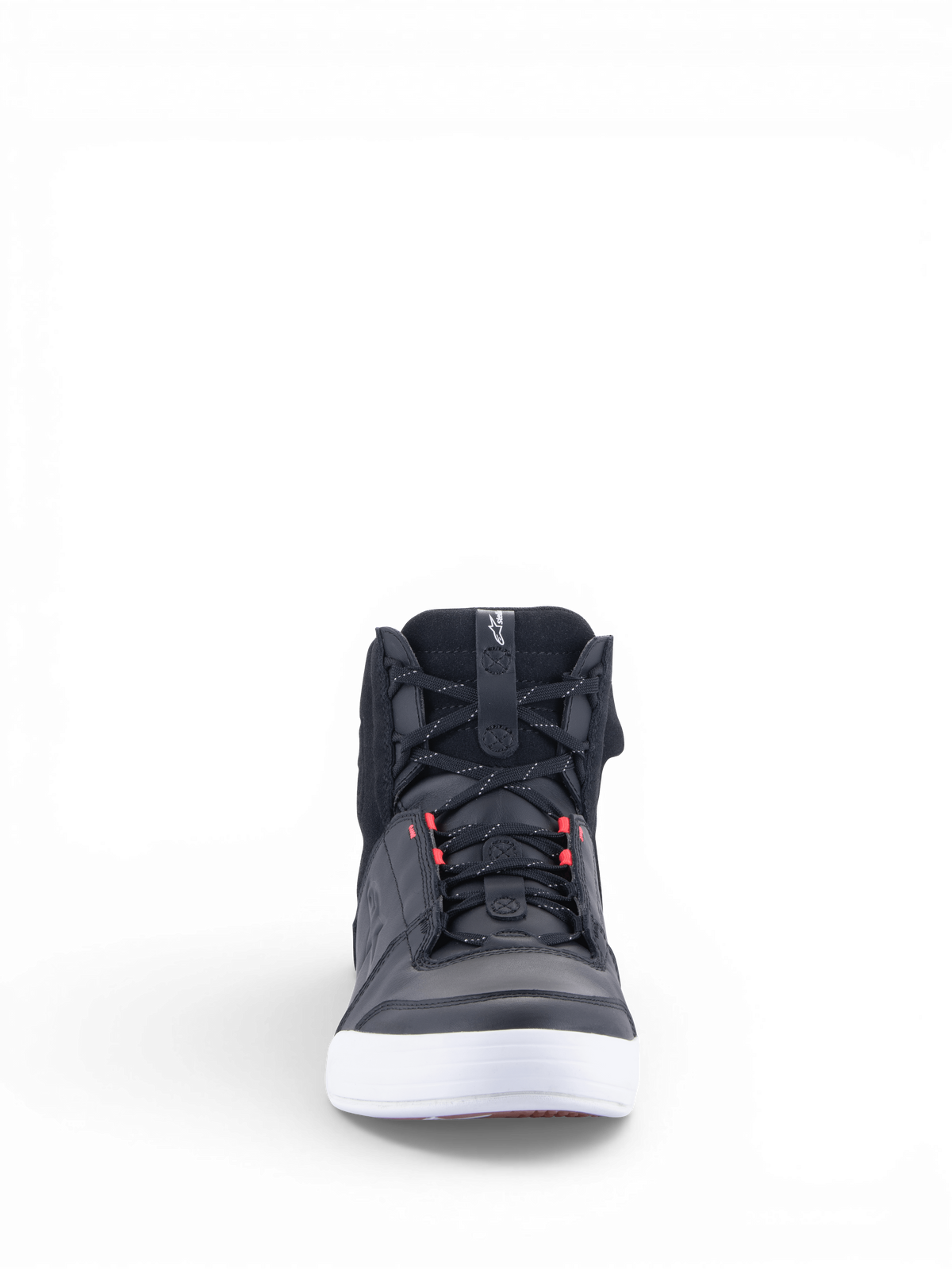 Alpinestars Stella Chrome Drystar, zapatos de moto para mujer, negro y rosa diva, cuero impermeable para uso urbano