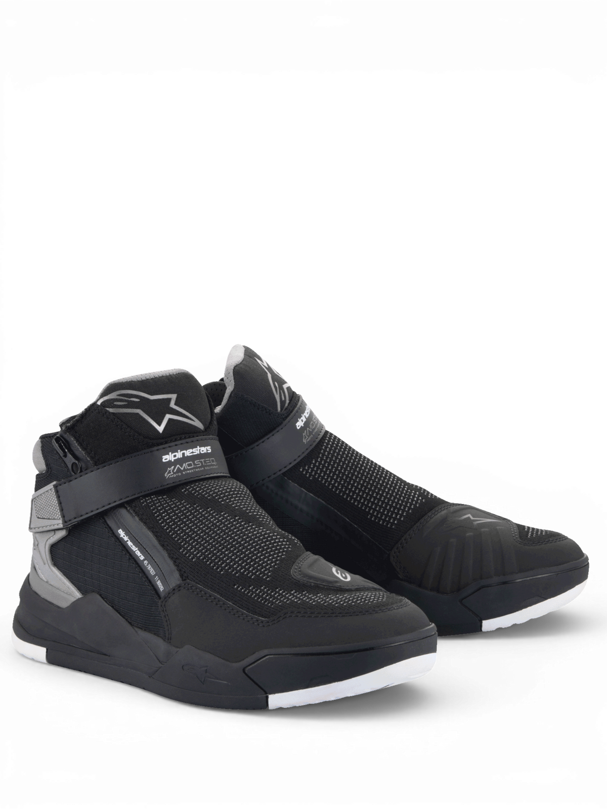 Alpinestars Speedflight Street, zapatos de moto para hombre, negros y grises, con malla transpirable y certificación CE