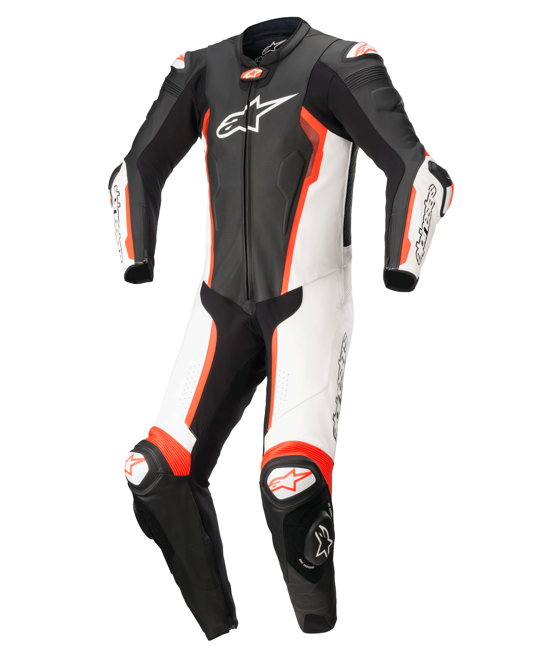 Alpinestars Missile V2 ワンピースレザースーツ Missile V2 De Una Pieza - Mono de Moto Negro | Alpinestars®