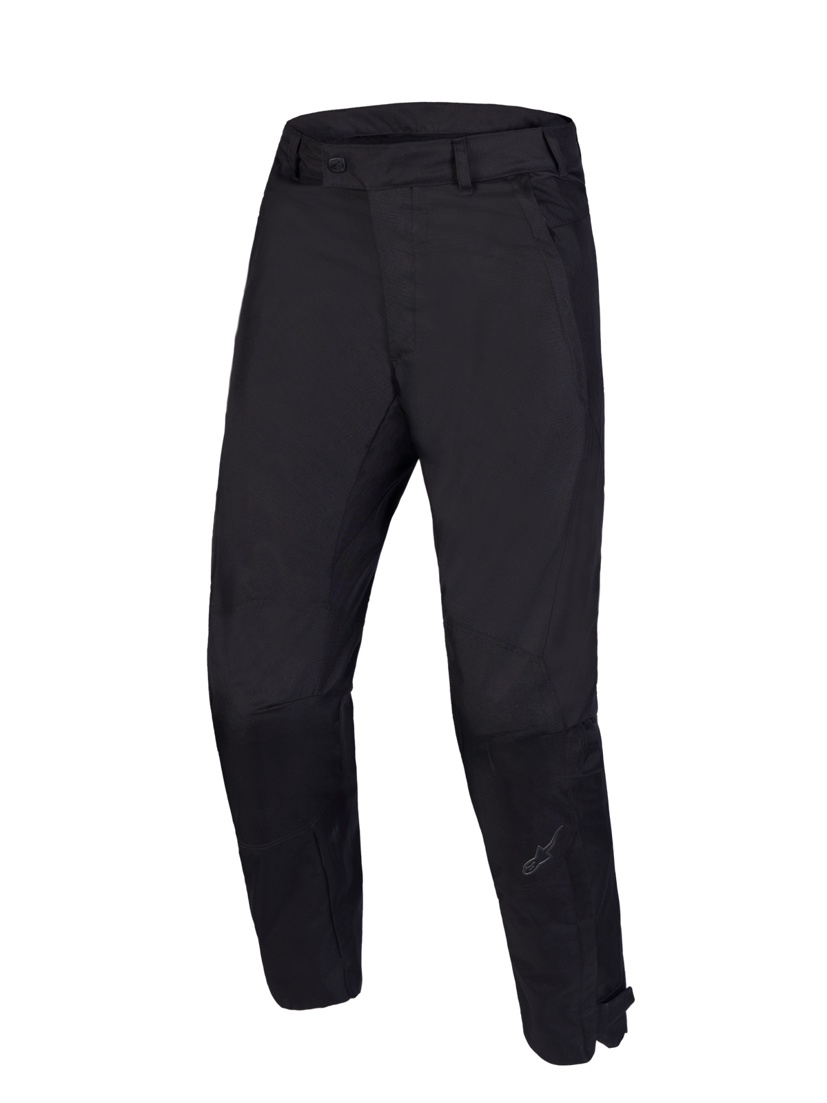 Alpinestars C-1 Waterproof, pantalones de moto urbanos, negros, construcción textil impermeable con rodillas ergonómicas y certificación CE