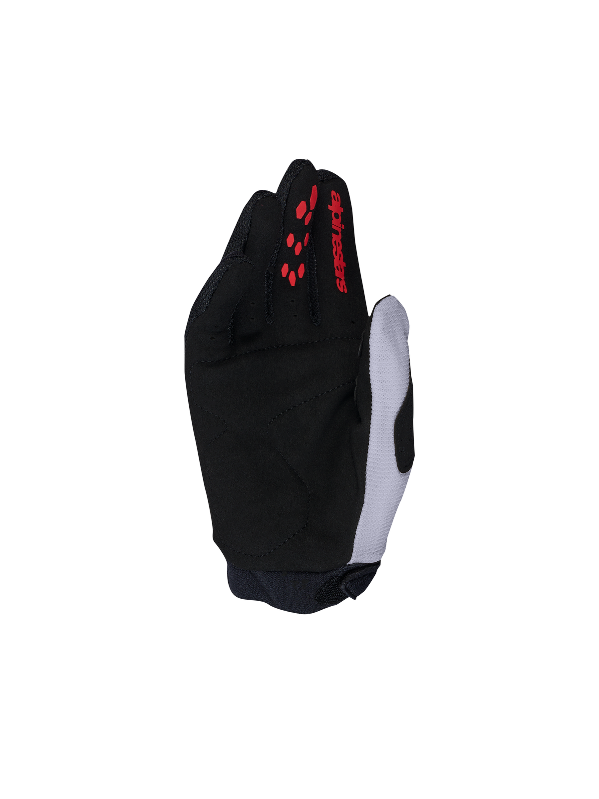 Alpinestars guantes Full Bore V2 juvenil, negros y lila claro, equipo de motocross con protección TPR y palma de ante.