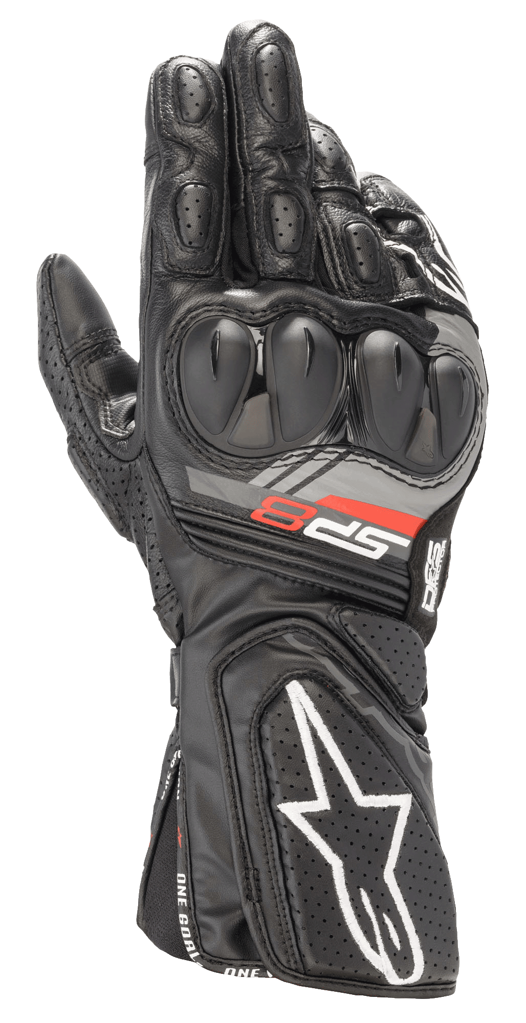 SP-8 V3 Gloves - BLACK RACING/SPORT Gloves