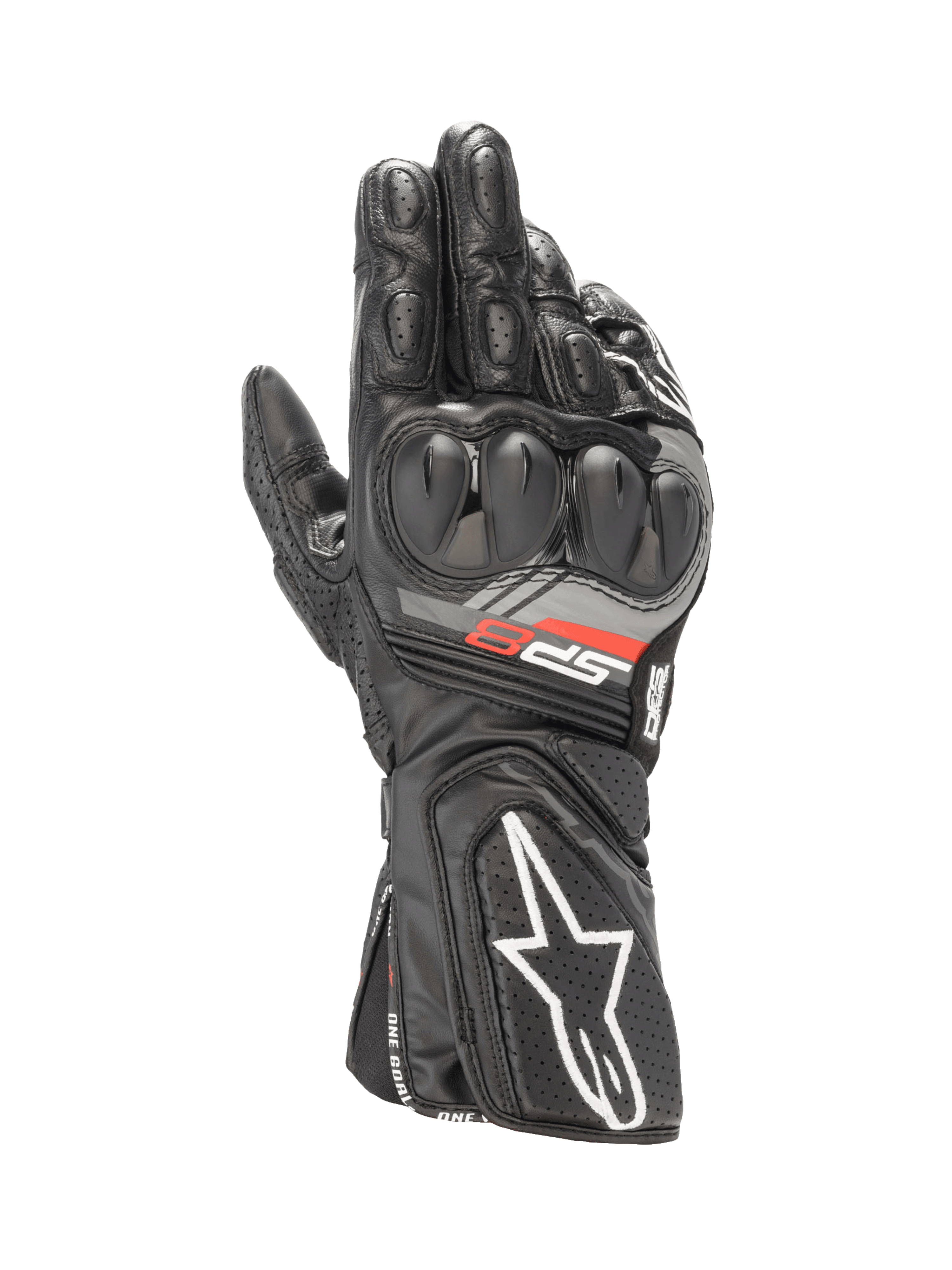 SP-8 V3 - Guantes de Moto Negro | Alpinestars®