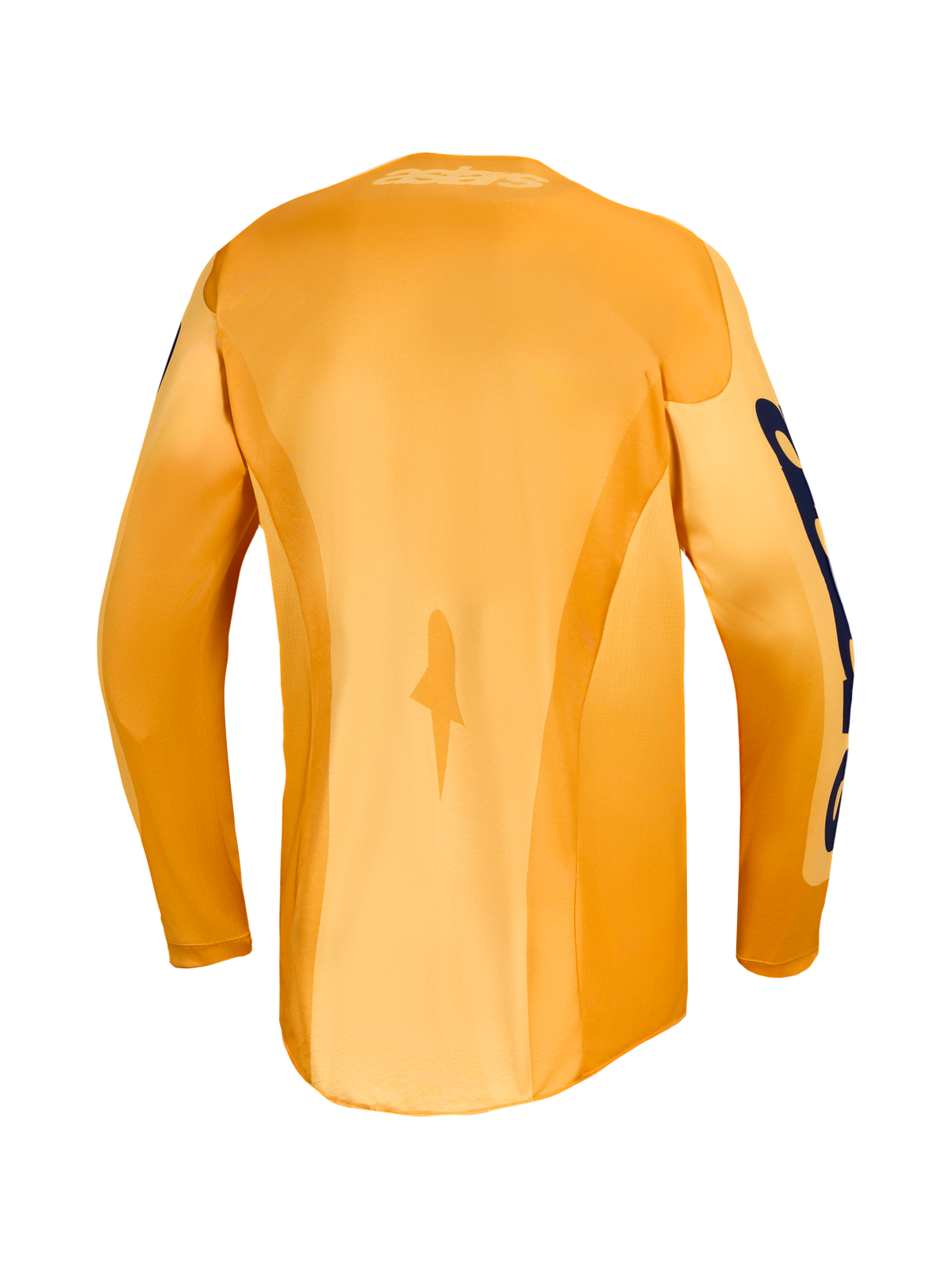 Alpinestars jersey Racer Amber 2027 AND Racer Amber Gear Set, jersey de motocross para hombre, naranja y azul, vista trasera