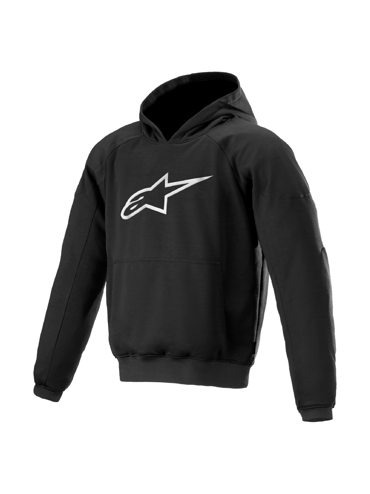 Alpinestars chaqueta con capucha Ageless, chaqueta de moto urbana para hombre, negra y blanca, con protección Nucleon.