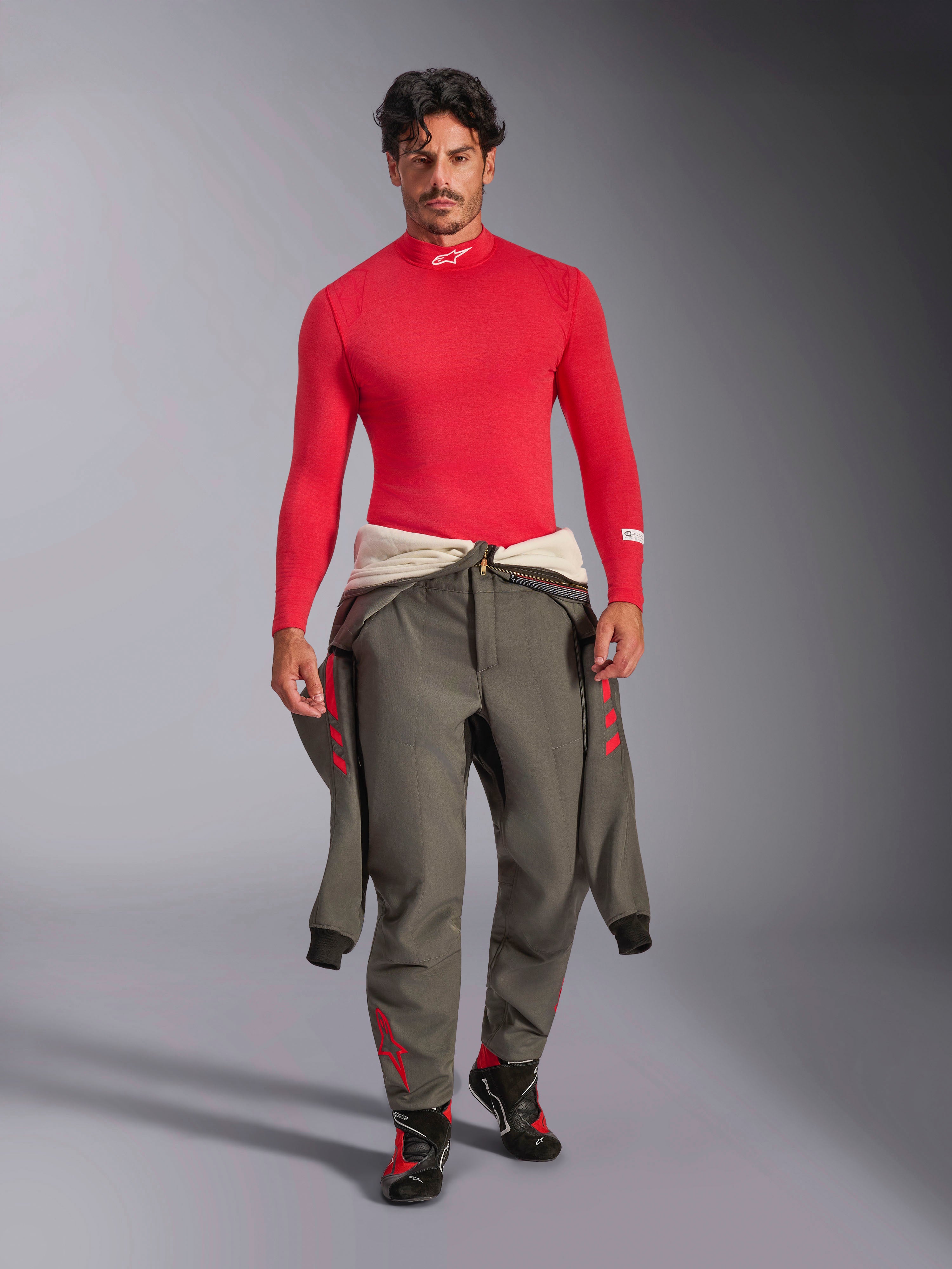 フレスカオプション フレスカオプション ZX Evo V3 - Red Auto Base Layer | Alpinestars®