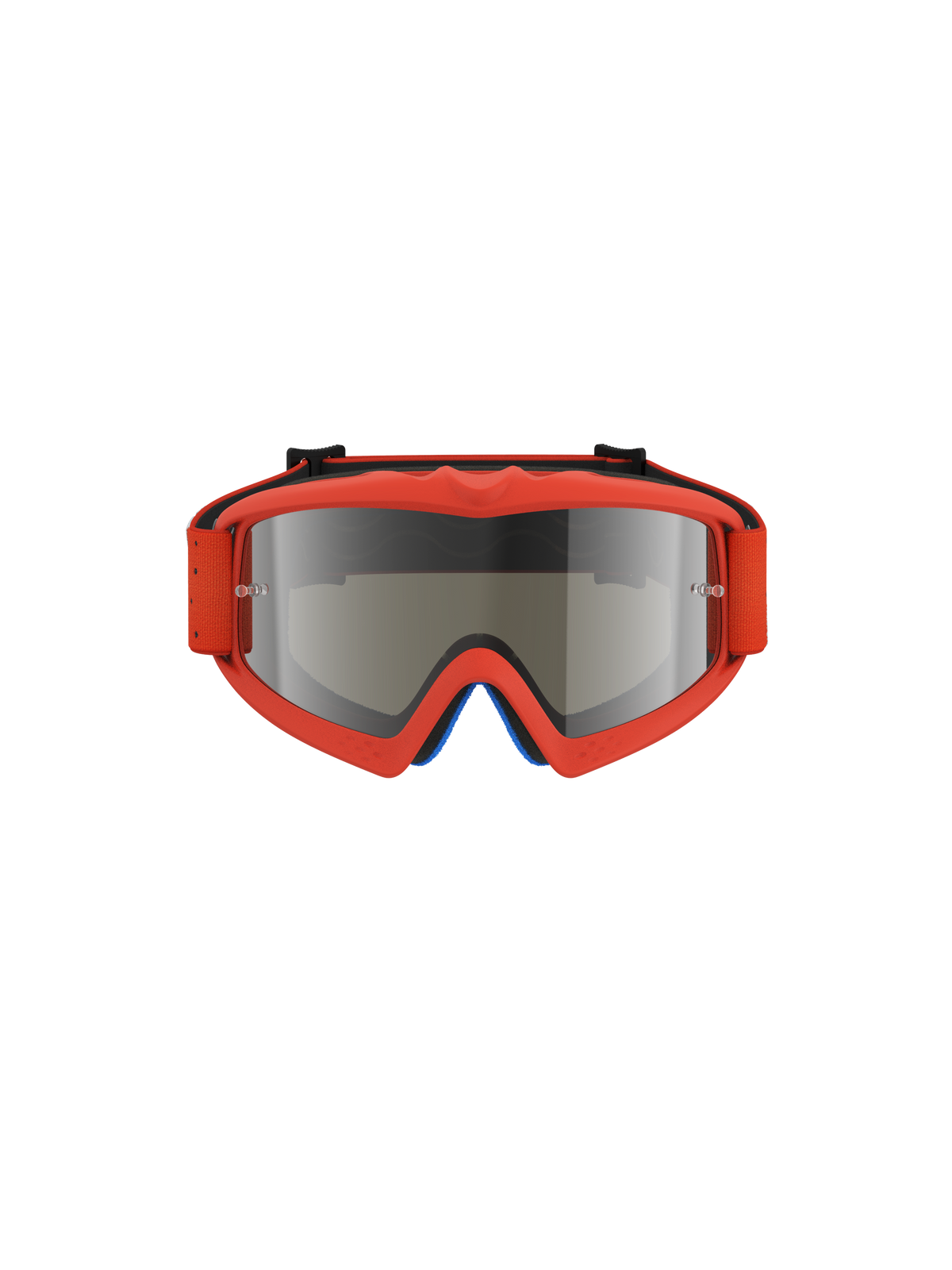 Alpinestars Vision Vesta Juvenil, gafas de motocross naranja con lente plateada espejada antivaho, protección todoterreno