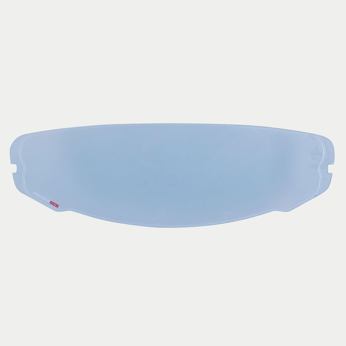 Lente Pinlock Alpinestars Supertech R10 AFHS-01, inserto de visor antivaho transparente, con el logotipo de Pinlock 120XLT en la parte inferior izquierda, pieza de repuesto oficial para cascos de moto S-R10
