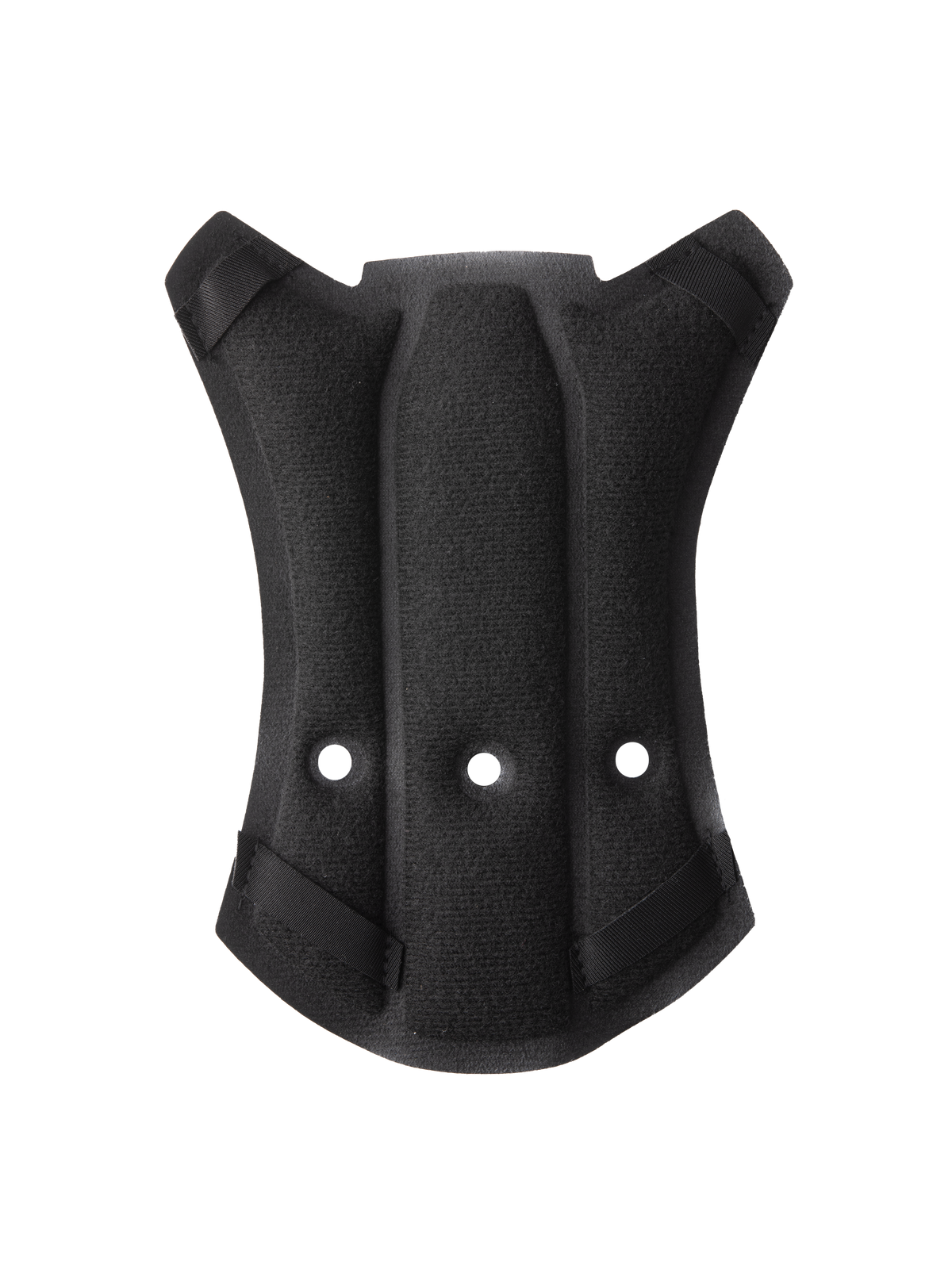 Alpinestars S-M7 Top Pad, accesorio para casco, negro, diseño acolchado contorneado con tres orificios de ventilación y correas de fijación en las esquinas, tejido sintético para mayor comodidad en cascos de motocross
