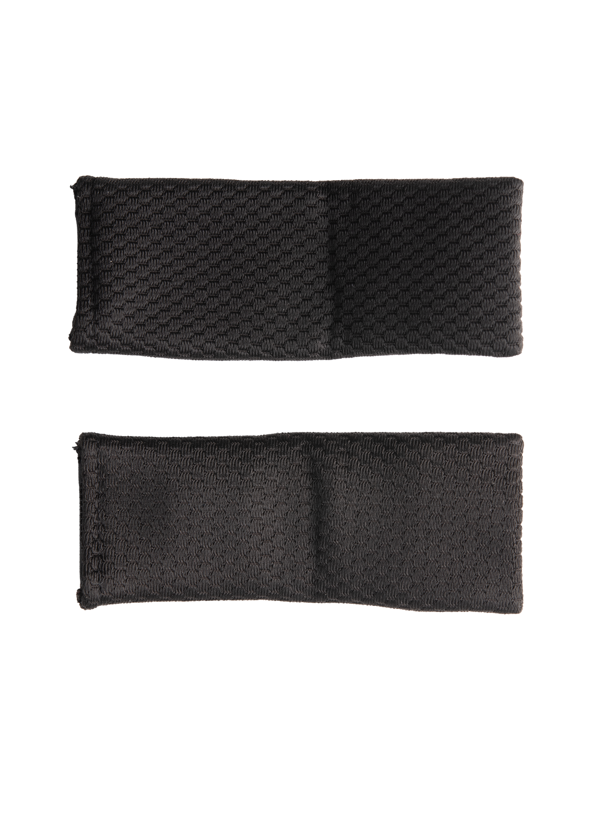 Alpinestars S-M7 Chin Strap Cover Set, negro, fundas de repuesto para correas de barbilla de cascos de motocross, material sintético texturizado, tejido de tacto suave para mayor comodidad, par de almohadillas rectangulares negras