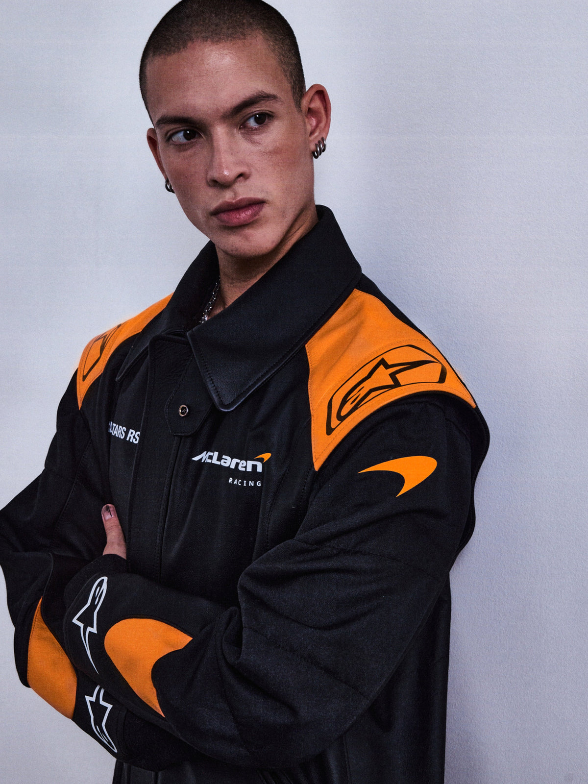 Chaqueta De Cuero RSRV Track Star