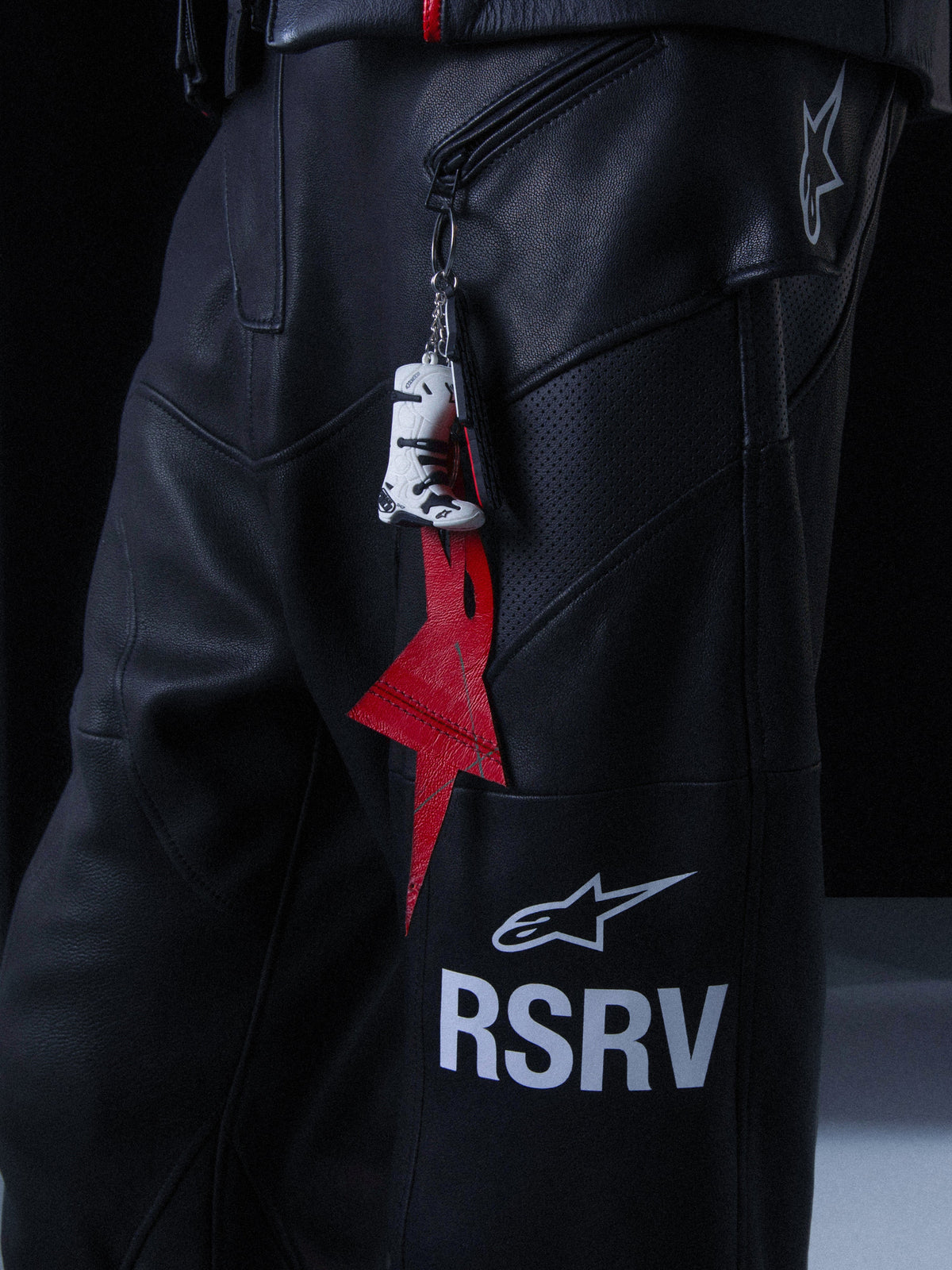 Pantalones De Cuero RSRV Neo Bat
