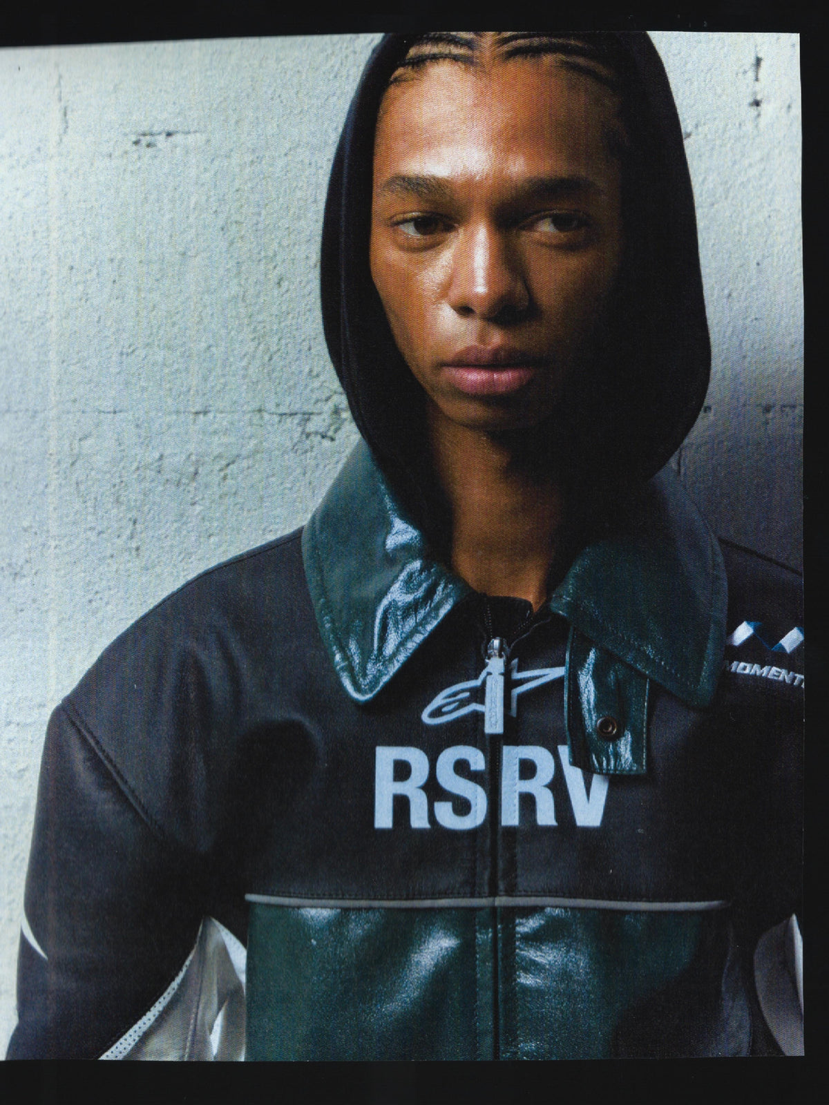 Chaqueta De Cuero RSRV ALLOY