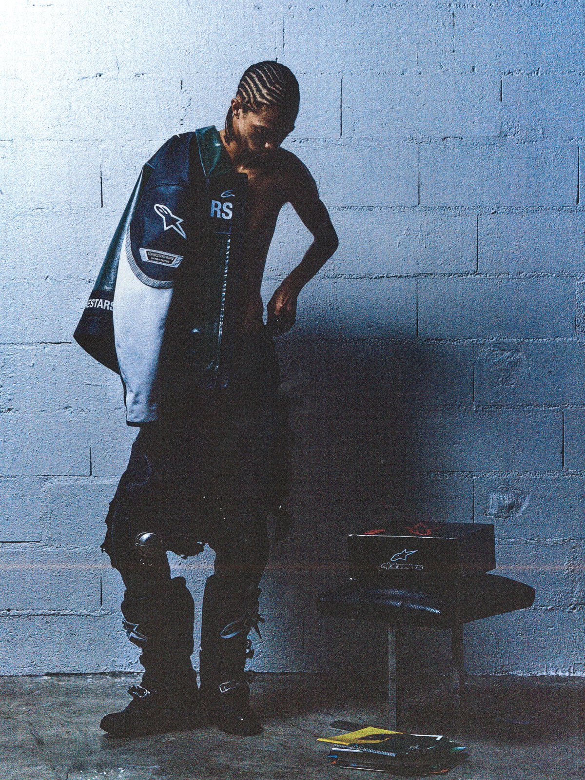 Chaqueta De Cuero RSRV ALLOY