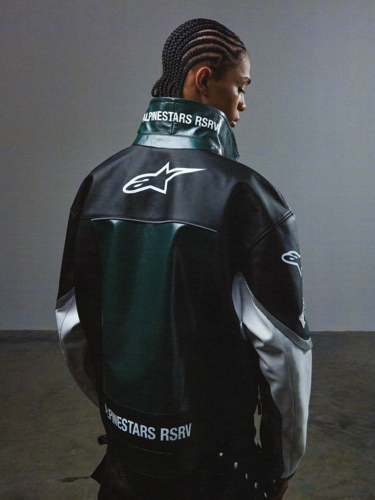Chaqueta De Cuero RSRV ALLOY