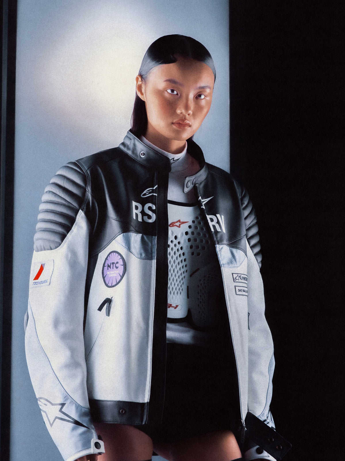 RSRV Threadline Chaqueta De Cuero