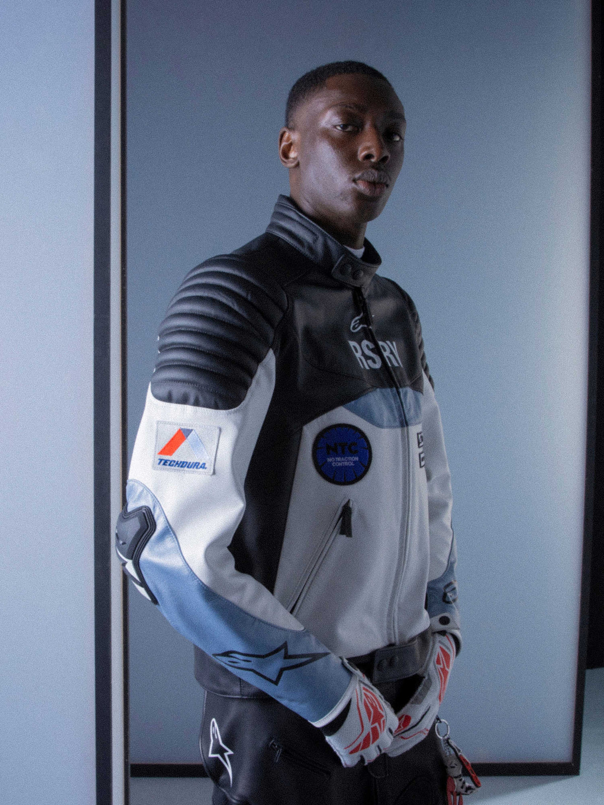 RSRV Threadline Chaqueta De Cuero