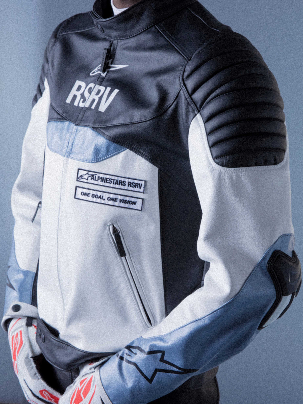 RSRV Threadline Chaqueta De Cuero