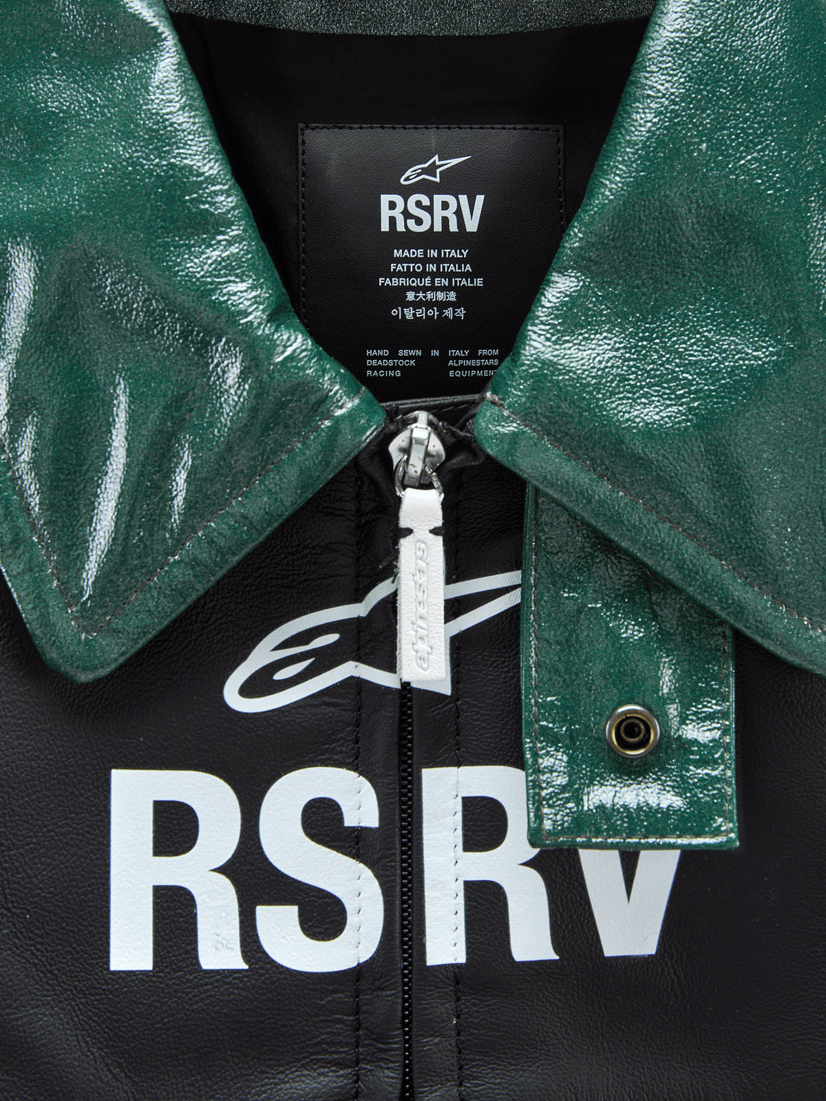 Chaqueta De Cuero RSRV ALLOY
