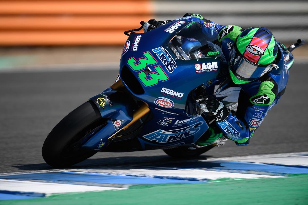 ENEA BASTIANINI DOMINA LA MOTO2 EN JEREZ Y LOGRA SU PRIMERA VICTORIA EN LA CATEGORÍA INTERMEDIA