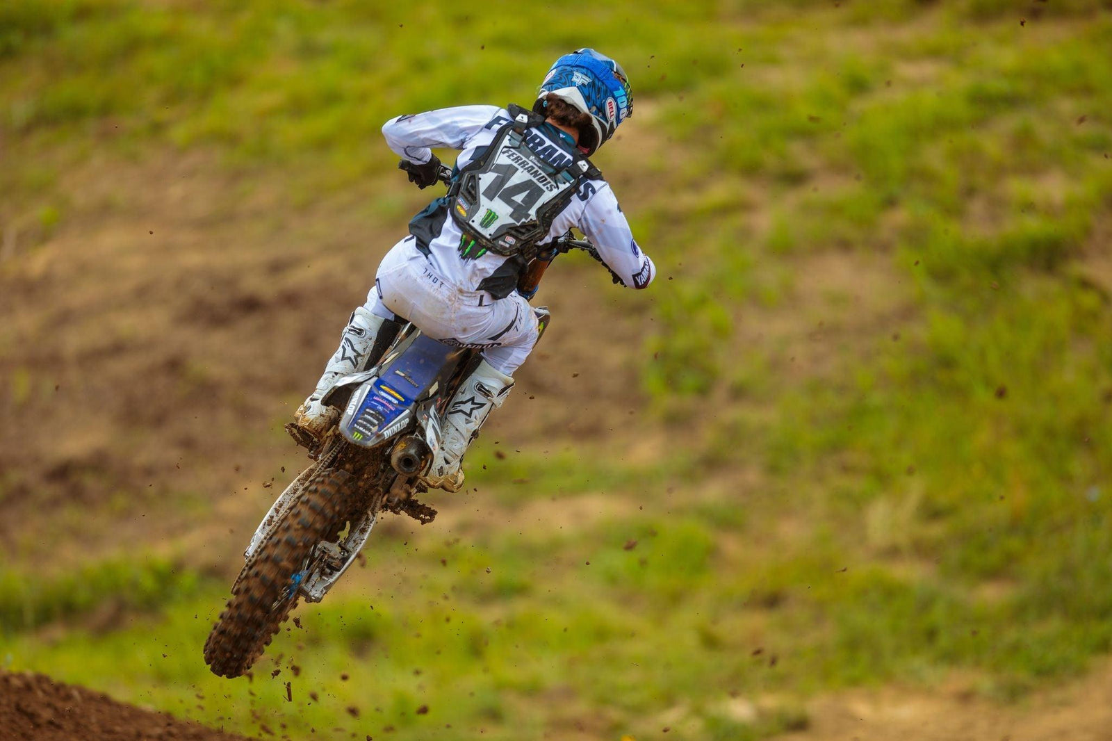 Dylan Ferrandis asalta a la victoria de 450 mx en High Point National, Mt. Morris, Pensilvania; Eli Tomac tercero