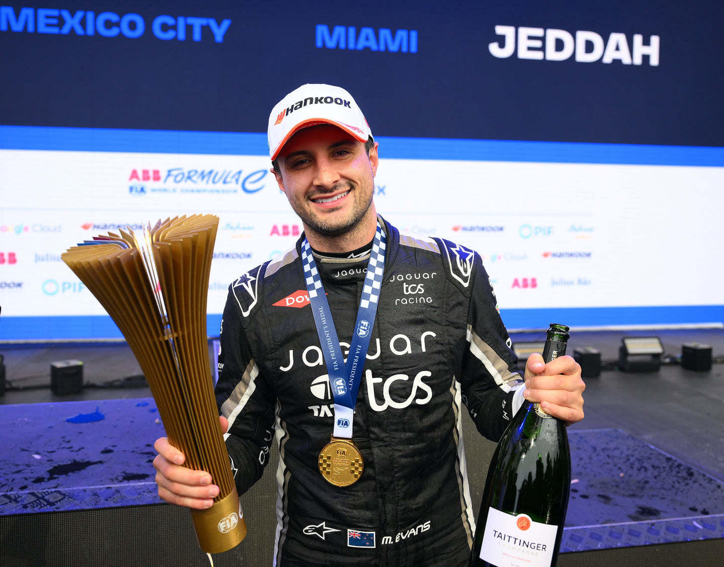 RECORD-BREAKING MITCH EVANS TASTES FORMULA E SUCCESS IN MIAMI E-PRIX, UNITED STATES