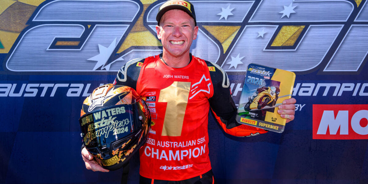 Josh Waters Makes History as 2024 Australian Superbike Champ