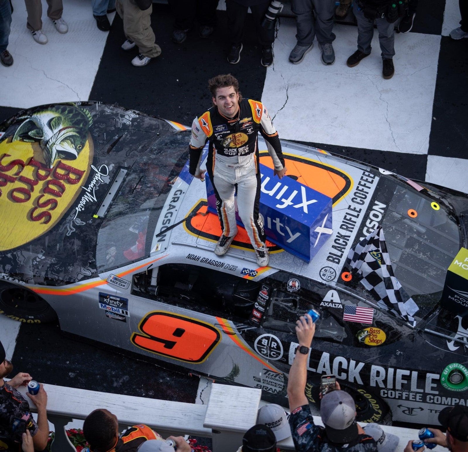 ALPINESTARS SCORE NASCAR XFINITY SERIES 1-2 AS NOAH GRAGSON WINS AND TY GIBBS SECOND AT POCONO RACEWAY