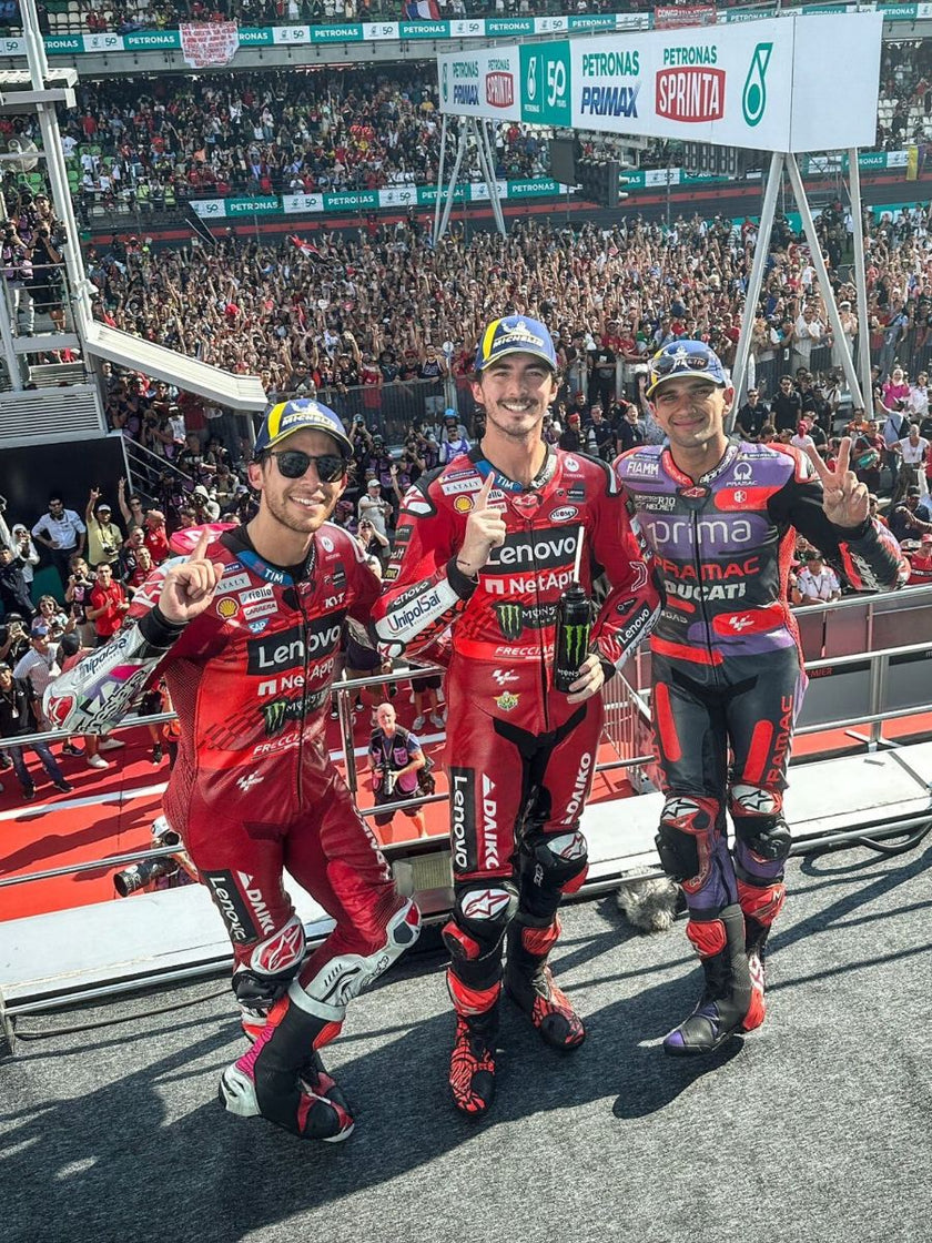 ALPINESTARS TOP EIGHT LOCK-OUT AS PECCO BAGNAIA EDGES JORGE MARTIN IN MOTOGP THRILLER AT SEPANG INTERNATIONAL CIRCUIT, MALAYSIA