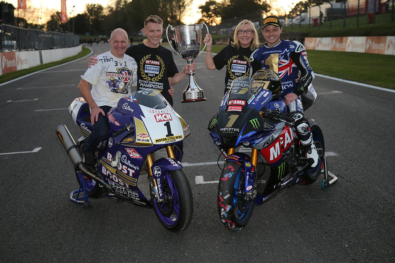 TARRAN MACKENZIE IS CROWNED 2021 BRITISH SUPERBIKE CHAMPION AT SEASON FINALE AT BRANDS HATCH, ENGLAND