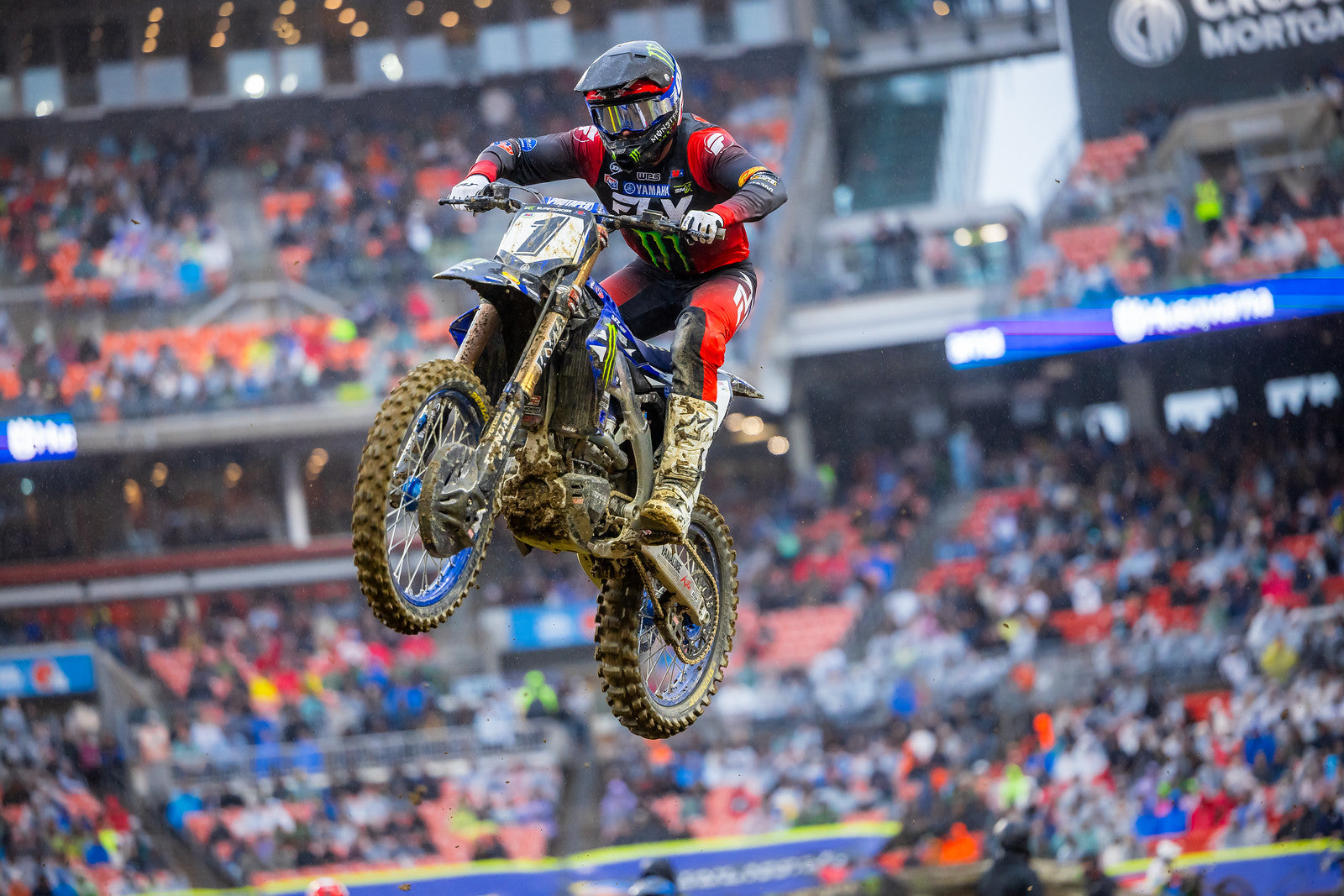 COOPER WEBB AND JUSTIN COOPER DUKE IT OUT AT 450SX TRIPLE CROWN RACES IN CLEVELAND, OHIO