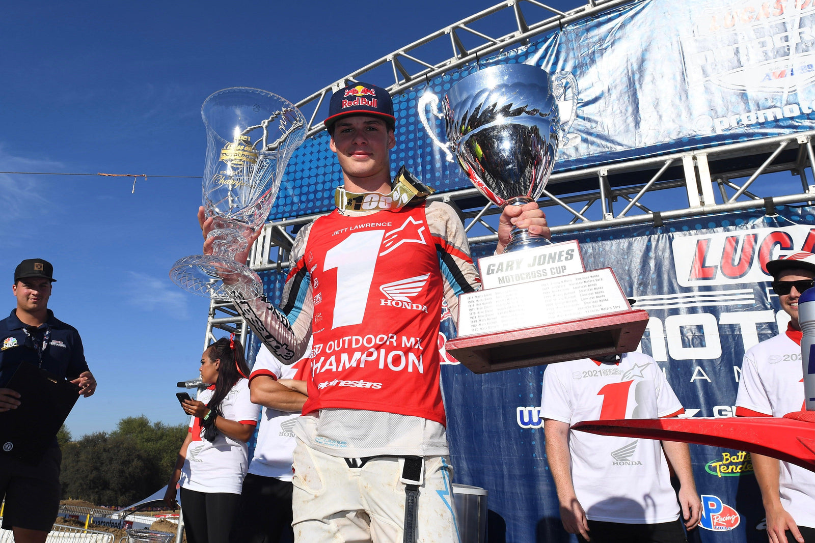Jett Lawrence de alto vuelo es el Campeón de 250MX de AMA Pro Motocross 2021