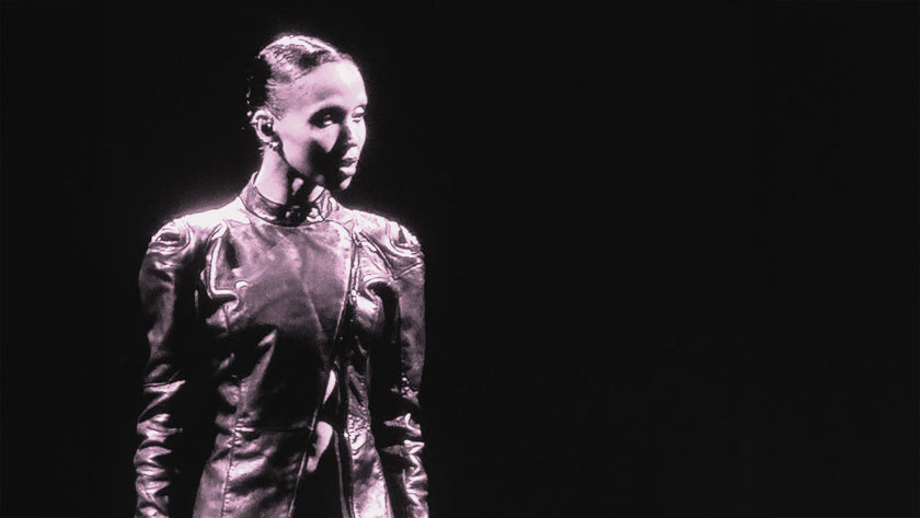 FKA TWIGS IN ALPINESTARS RSRV