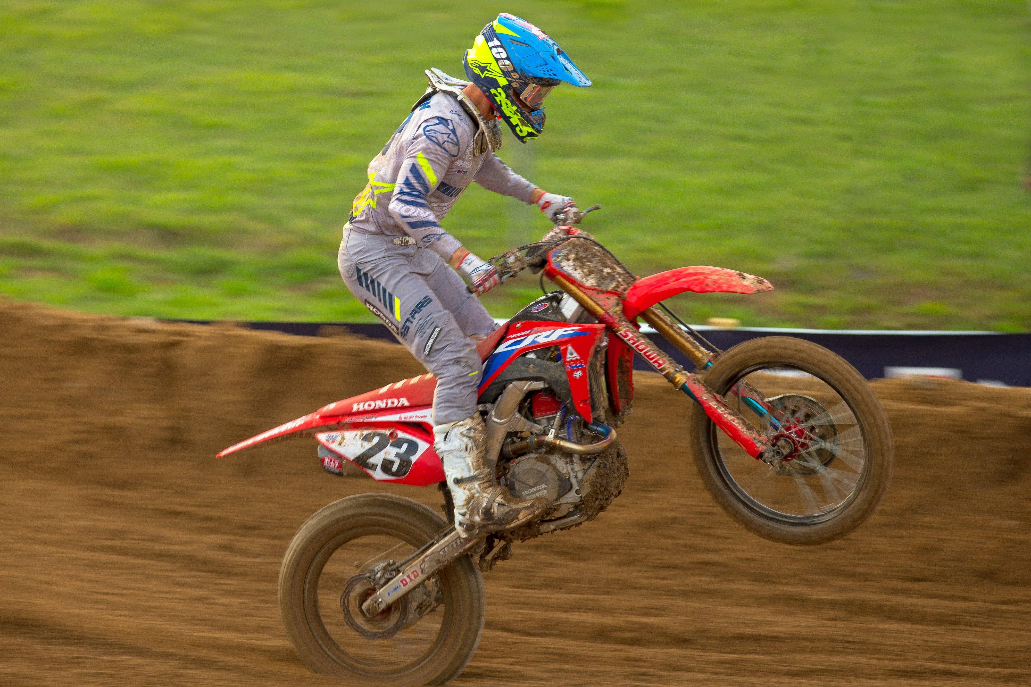 SEXTON & BARCIA ON THE 450MX PODIUM AT REDBUD I