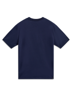 Alpinestars Ageless 2.0 CSF Tee, camiseta de manga corta, azul marino, vista trasera, mezcla de algodón y poliéster