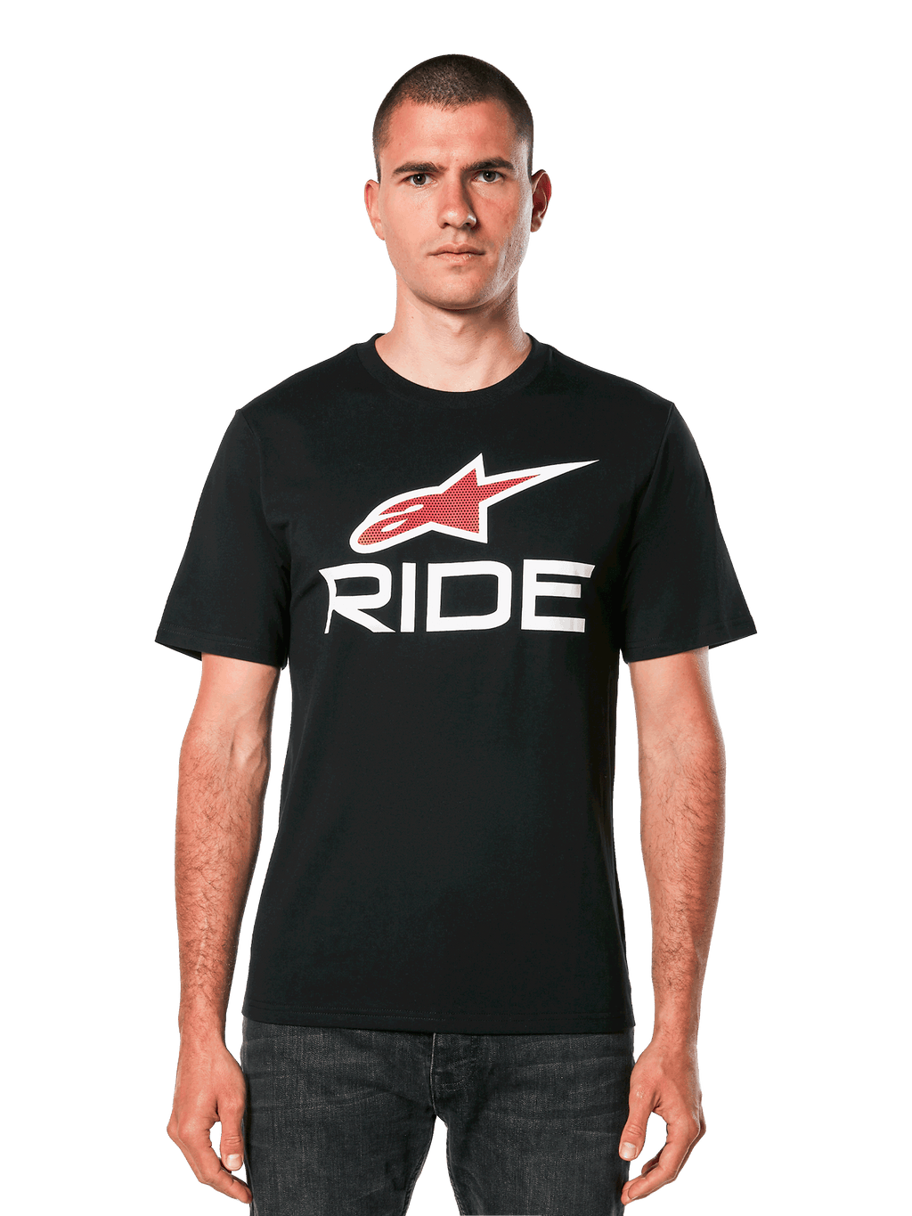 Alpinestar Ride 2.0 tee Camiseta de Manga Corta con Logo de Corte Moderno. Hombre (Pack de 1 Alpinestar Ride 2.0 tee Camiseta de Manga Corta con Logo de Corte Moderno. Hombre (Pack de 1