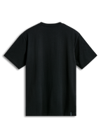 Alpinestars Prevail CSF T-Shirt, camiseta de mangas cortas negra, vista trasera que muestra el tejido negro liso, ropa deportiva