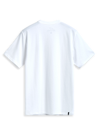 Alpinestars Prevail CSF T-Shirt, camiseta de manga corta blanca, vista posterior que muestra un diseño liso