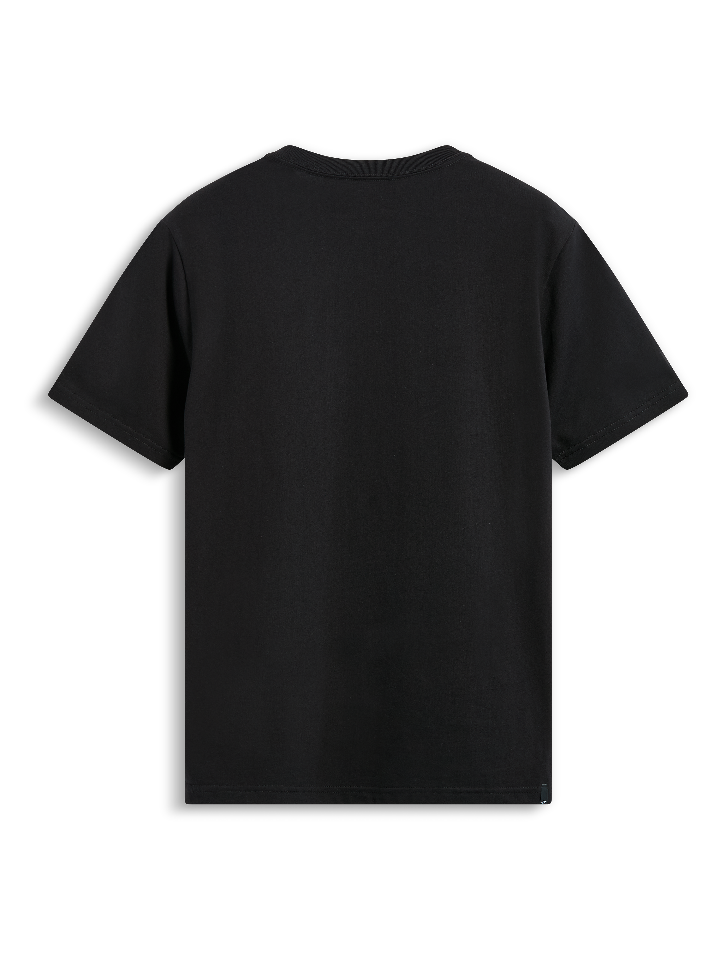 Camiseta Alpinestars Luxo CSF, camiseta de manga corta, negra, vista posterior, ropa deportiva casual de motor
