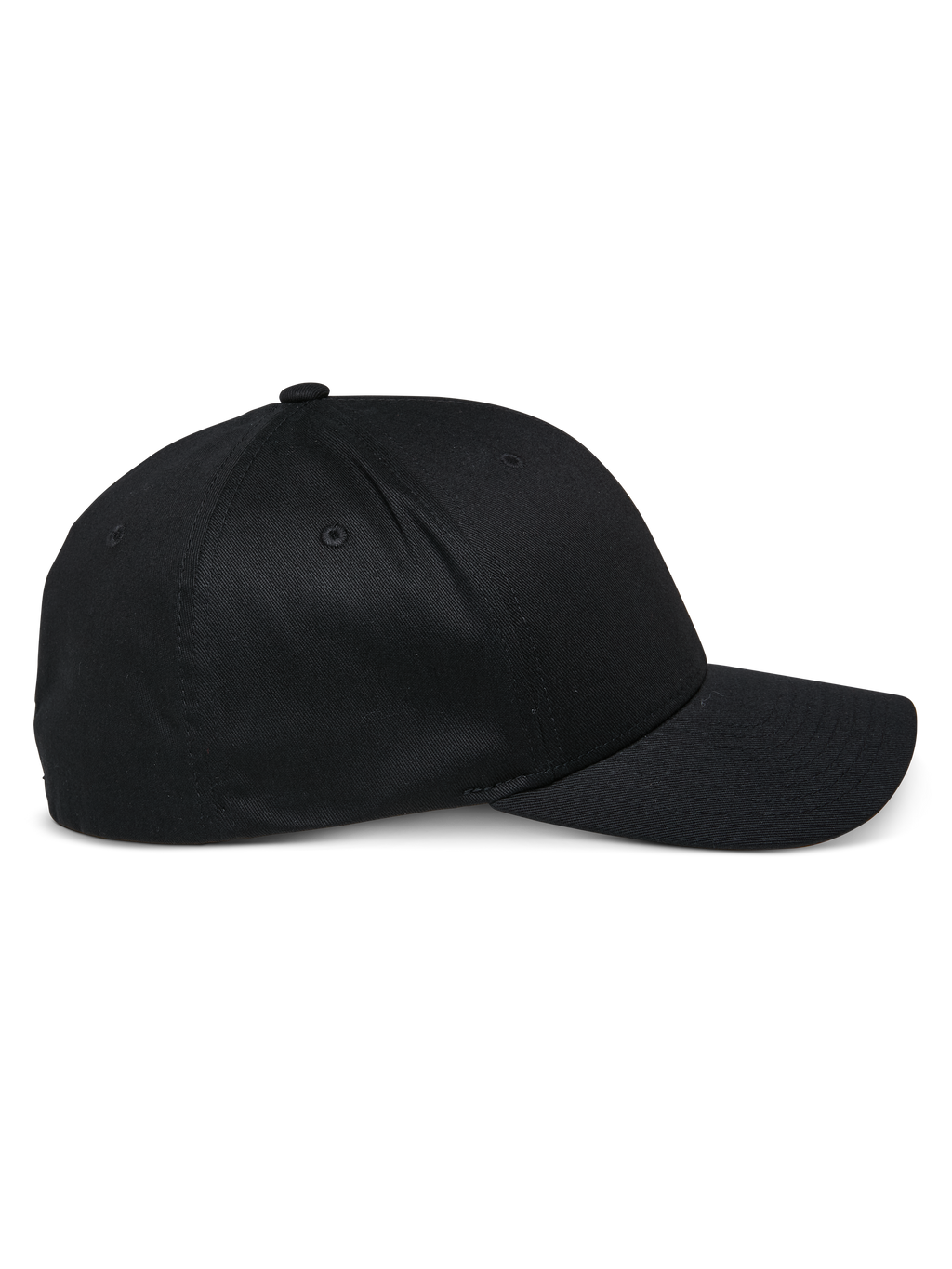 Gorra Share de Alpinestars, gorra de béisbol con visera curva, color negro, perfil lateral, corona estructurada, ropa deportiva casual inspirada en el automovilismo